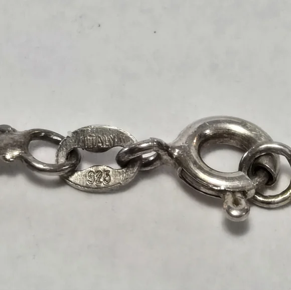 Silver Braided Rope Chain - Picture 2 of 3